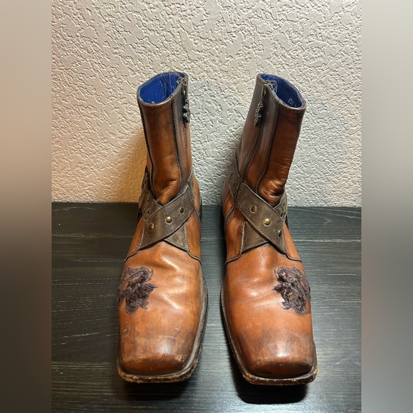 Mark Nason 67360 Cabrillo DKBR Dark Brown Men’s Size 7.5 - Picture 1 of 13